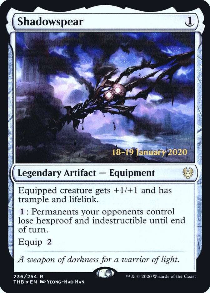 Shadowspear 236s/137 (Prerelease Cards)  - Foil | Good Games Modbury