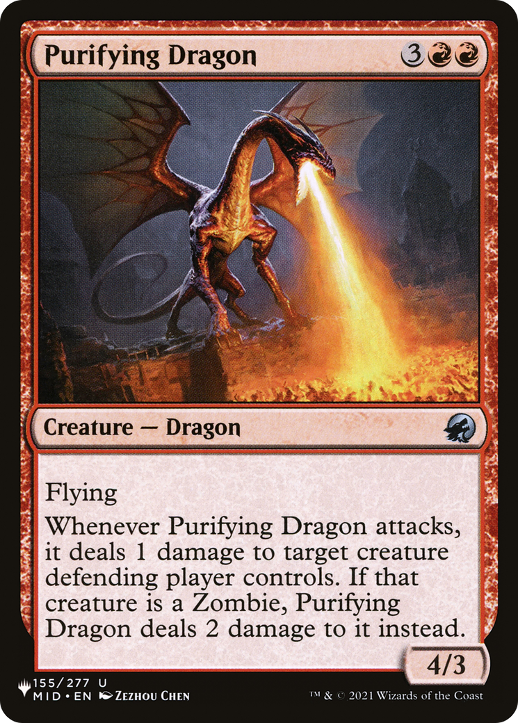 Purifying Dragon [The List Reprints] | Good Games Modbury