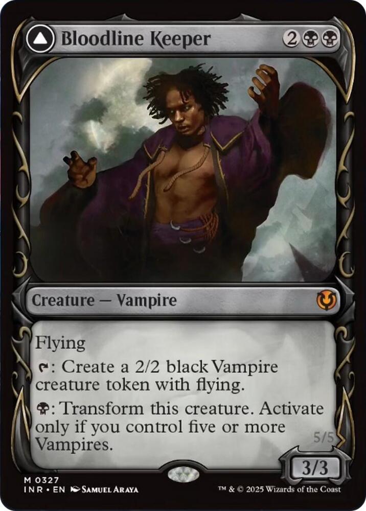 Bloodline Keeper // Lord of Lineage 327 (Innistrad Remastered)  - Showcase | Good Games Modbury