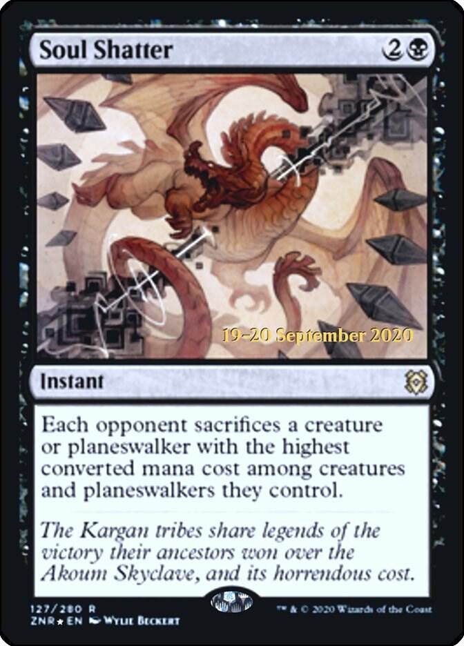 Soul Shatter 127s/169 (Prerelease Cards)  - Foil | Good Games Modbury
