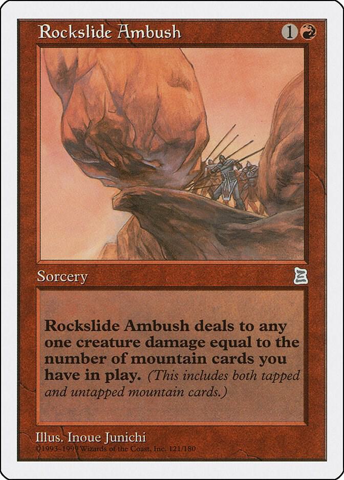 Rockslide Ambush 121/180 (Portal Three Kingdoms)  | Good Games Modbury