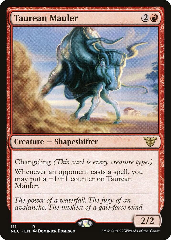 Taurean Mauler 111/38 (Commander: Kamigawa: Neon Dynasty)  | Good Games Modbury