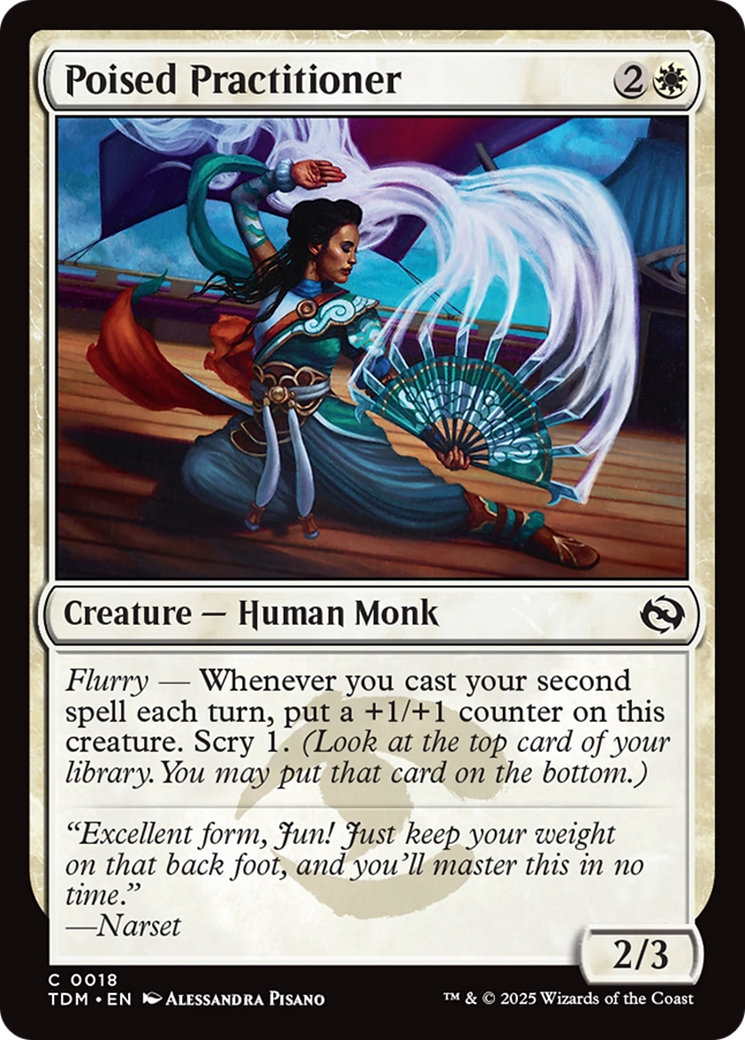 Poised Practitioner [Tarkir: Dragonstorm] | Good Games Modbury
