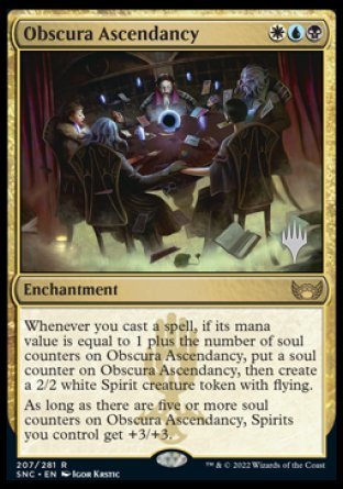 Obscura Ascendancy (Promo Pack) [Streets of New Capenna Promos] | Good Games Modbury