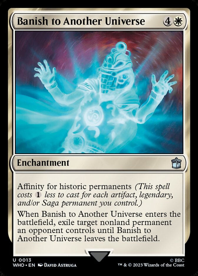 Banish to Another Universe 13/331 (Universes Beyond: Doctor Who)  | Good Games Modbury