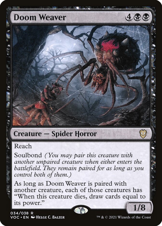 Doom Weaver 34 (Commander: Innistrad: Crimson Vow)  | Good Games Modbury
