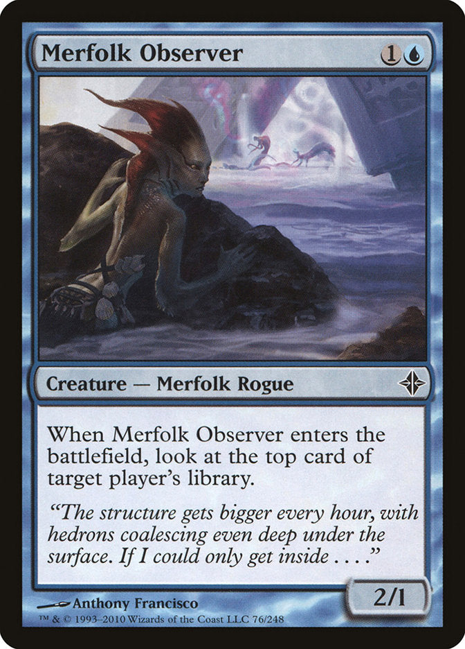Merfolk Observer 76/248 (Rise of the Eldrazi)  - Foil | Good Games Modbury