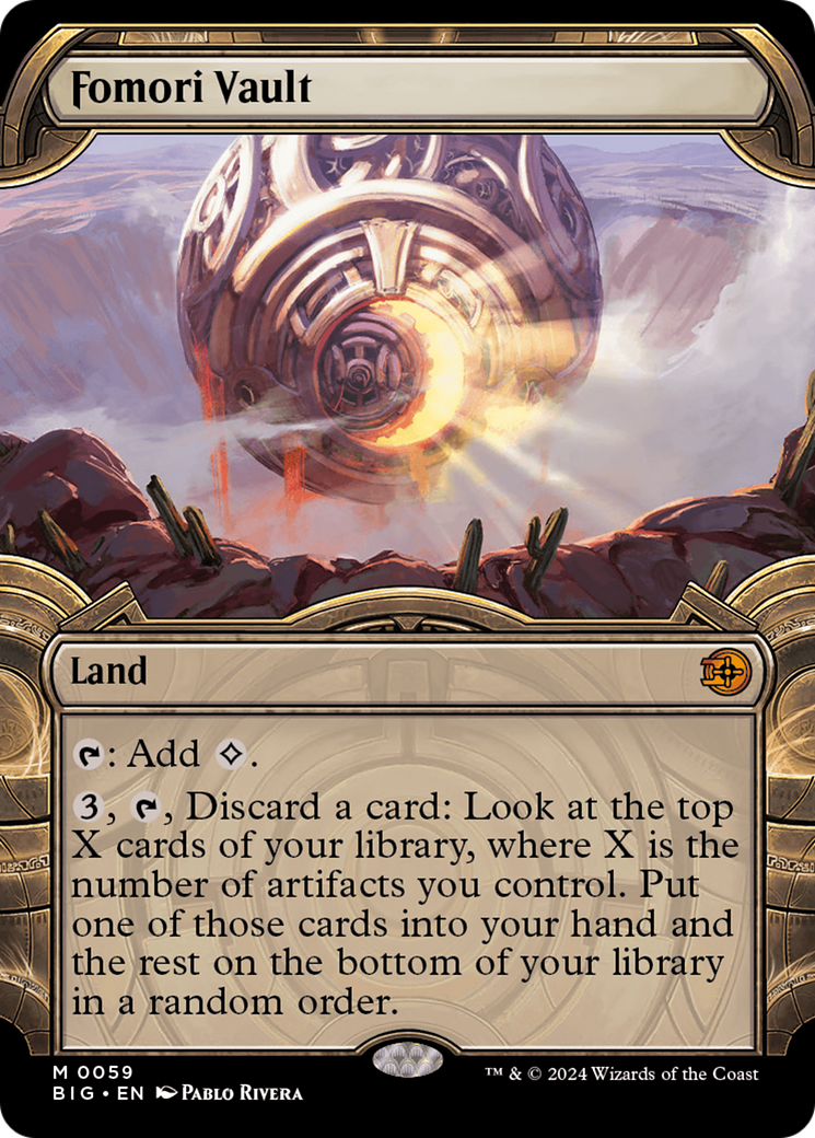 Fomori Vault (Showcase) [Outlaws of Thunder Junction: The Big Score] | Good Games Modbury