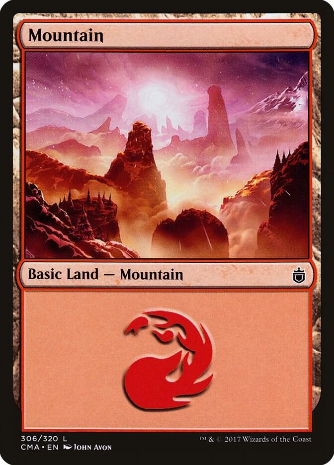 Mountain 306/320 (Commander Anthology)  | Good Games Modbury