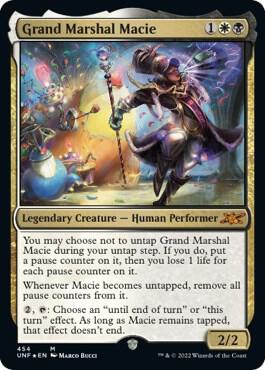 Grand Marshal Macie Galaxy Foil 454/244 (Unfinity)  - Foil | Good Games Modbury