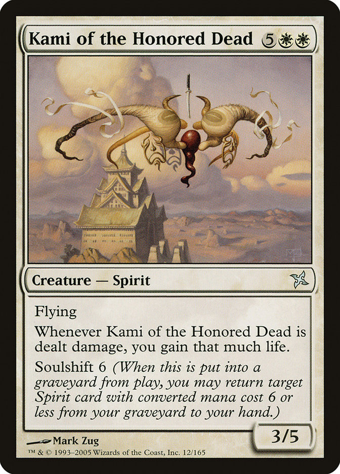 Kami of the Honored Dead 12/165 (Betrayers of Kamigawa)  | Good Games Modbury