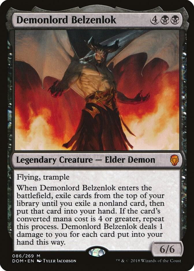 Demonlord Belzenlok 86/269 (Dominaria)  | Good Games Modbury