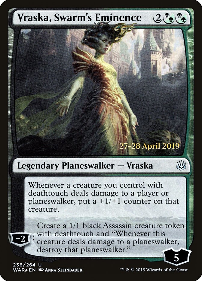 Vraska, Swarm's Eminence [War of the Spark Prerelease Promos] | Good Games Modbury