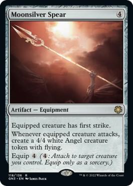Moonsilver Spear 118/135 (Magic Game Night: Free-For-All)  | Good Games Modbury