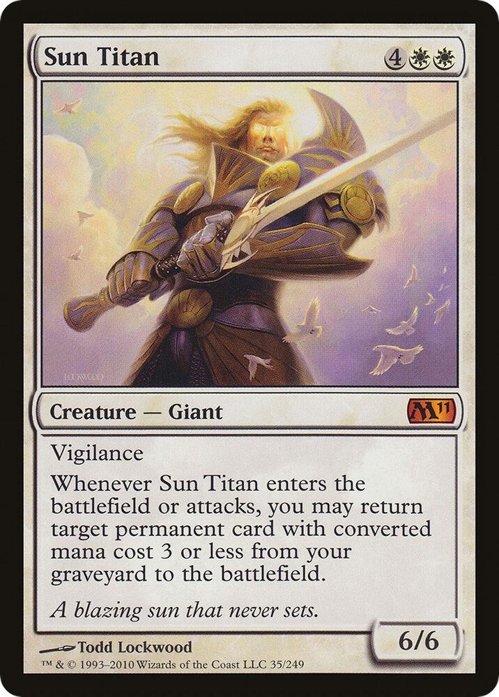 Sun Titan M11 35 (Oversize Cards)  | Good Games Modbury