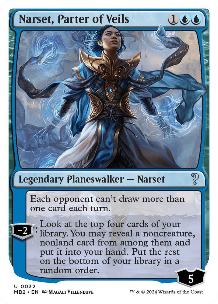Narset, Parter of Veils 32/390 (Mystery Booster 2)  | Good Games Modbury