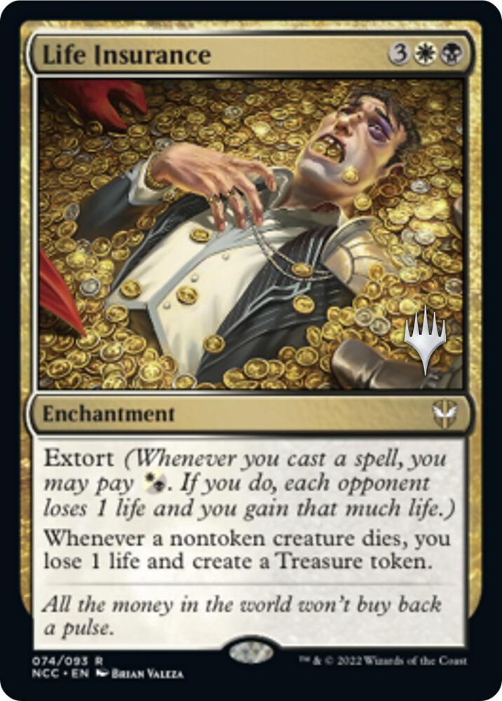 Life Insurance 74 (Promo Pack: Streets of New Capenna)  - Foil | Good Games Modbury