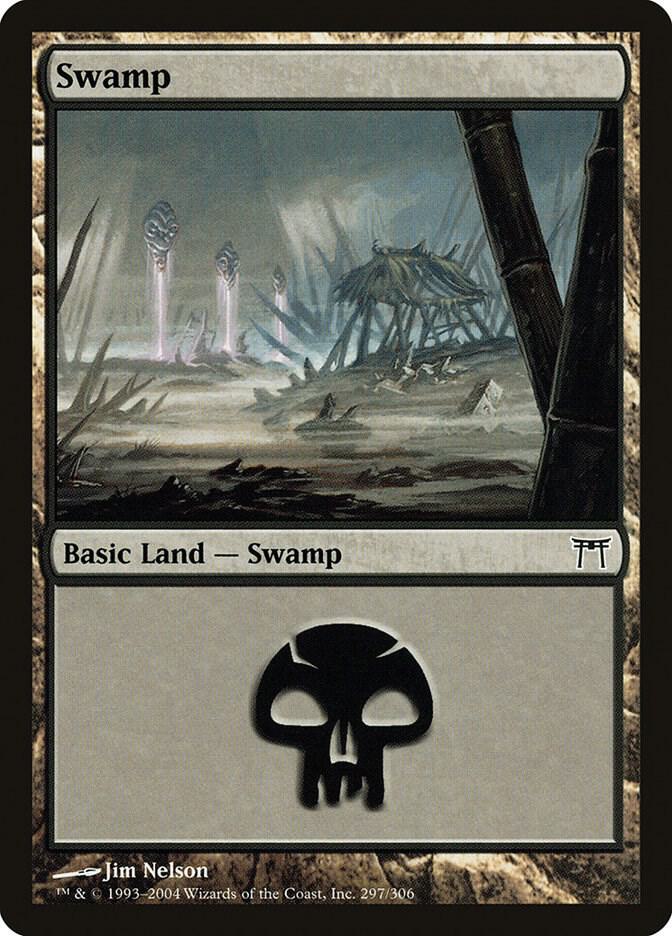 Swamp 297 (Champions of Kamigawa)  | Good Games Modbury