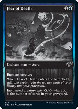 Fear of Death 326/534 (Innistrad: Double Feature)  - Foil | Good Games Modbury