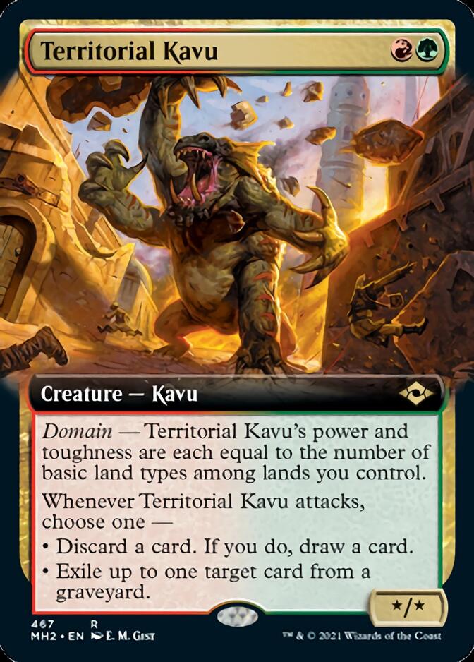 Territorial Kavu (Extended Art) [Modern Horizons 2] | Good Games Modbury