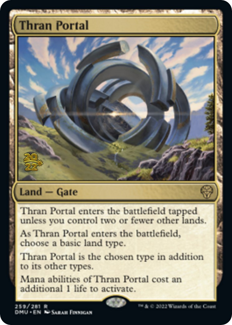 Thran Portal [Dominaria United Prerelease Promos] | Good Games Modbury