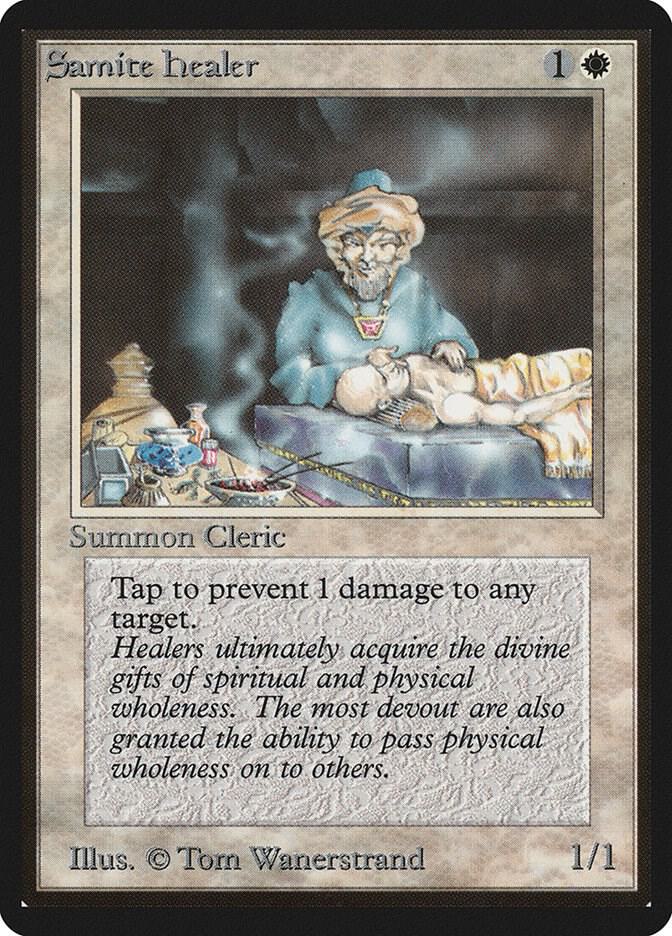 Samite Healer 38/302 (Beta Edition)  | Good Games Modbury