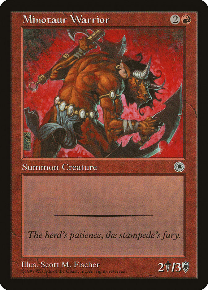 Minotaur Warrior [Portal] | Good Games Modbury
