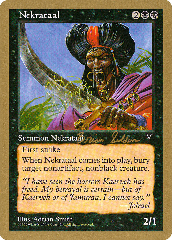 Nekrataal (Brian Selden) [World Championship Decks 1998] | Good Games Modbury