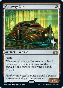 Getaway Car 237p/161 (Promo Pack: Streets of New Capenna)  | Good Games Modbury