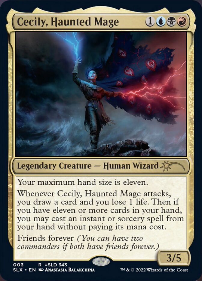 Cecily, Haunted Mage [Secret Lair: Universes Within] | Good Games Modbury