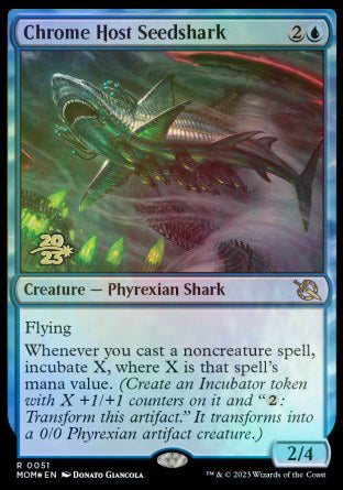 Chrome Host Seedshark [March of the Machine Prerelease Promos] | Good Games Modbury