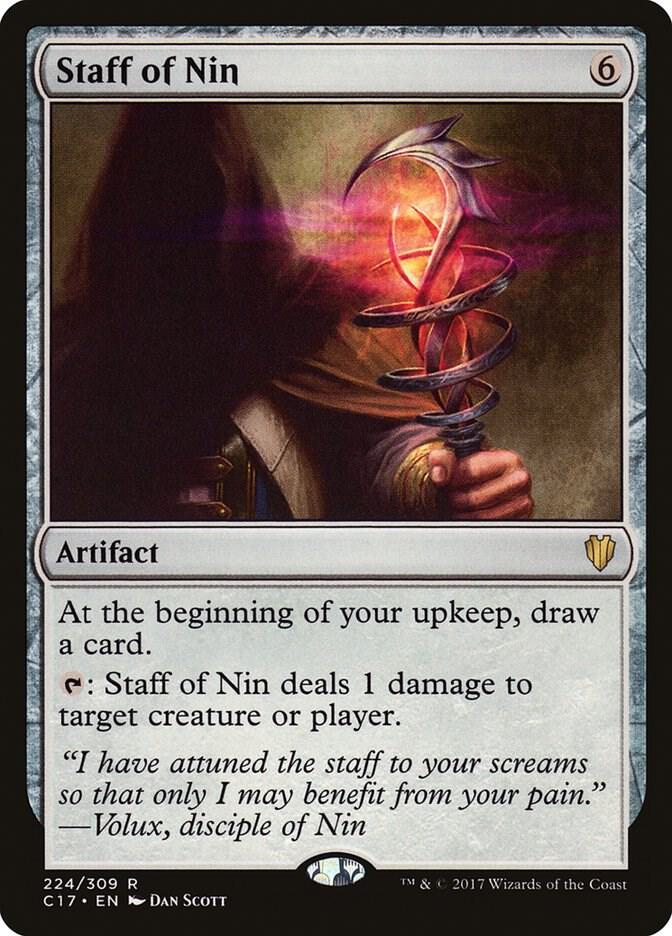 Staff of Nin 224/309 (Commander 2017)  | Good Games Modbury