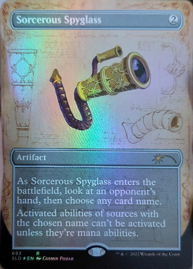 Sorcerous Spyglass (Blueprint) [Secret Lair Drop Promos] | Good Games Modbury