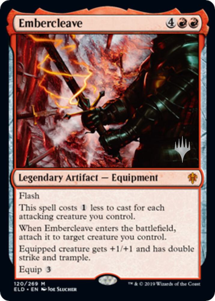 Embercleave 120p/152 (Promo Pack: Throne of Eldraine)  - Foil | Good Games Modbury