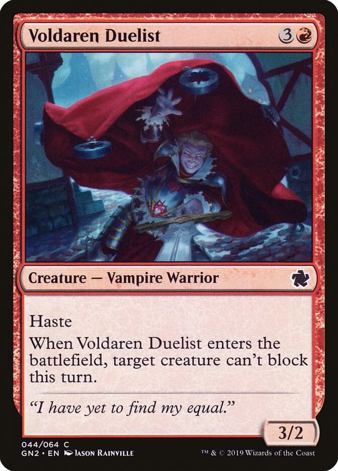 Voldaren Duelist 44/64 (Magic Game Night 2019)  | Good Games Modbury