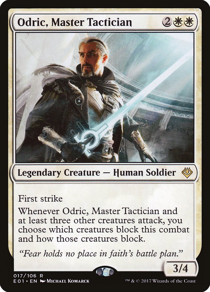 Odric, Master Tactician [Archenemy: Nicol Bolas] | Good Games Modbury
