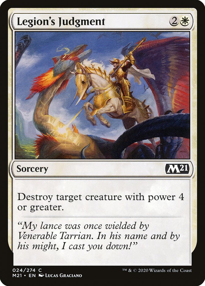 Legion's Judgment [Core Set 2021] | Good Games Modbury