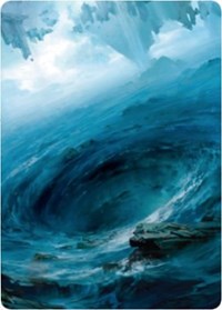Island 3 Art Card [Zendikar Rising Art Series] | Good Games Modbury