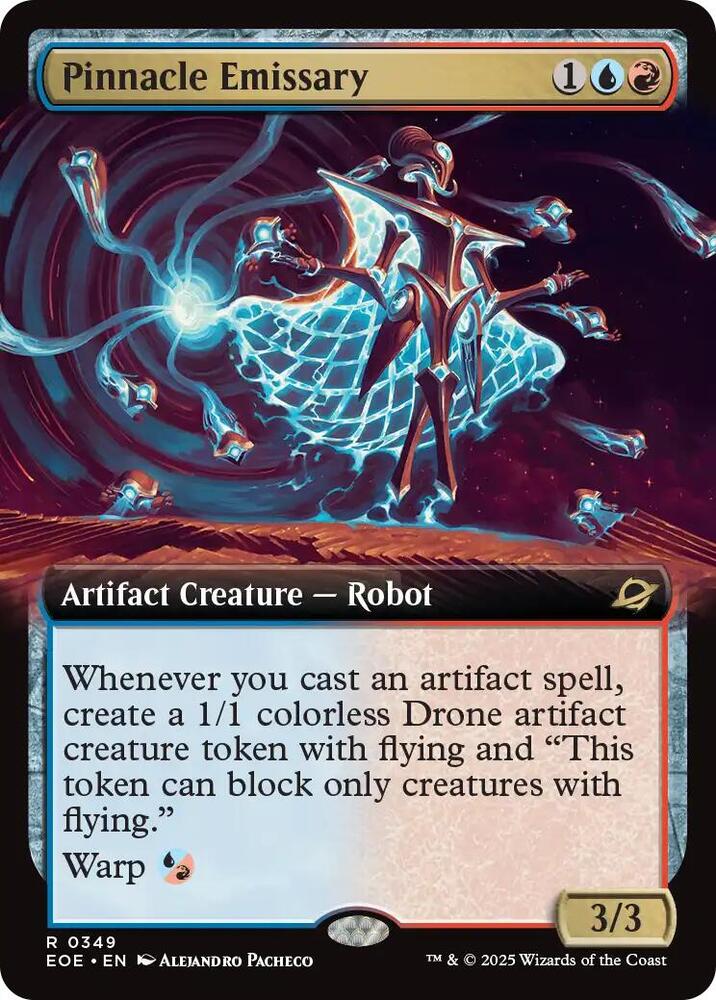 Pinnacle Emissary  349/276 (Edge of Eternities)  - Extended Art  | Good Games Modbury