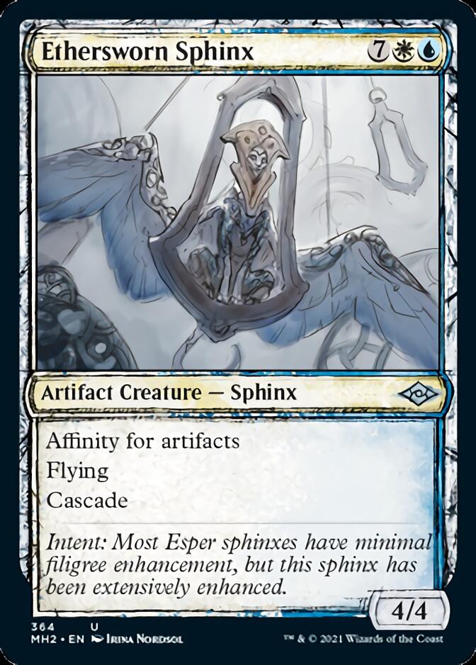 Ethersworn Sphinx (Sketch) [Modern Horizons 2] | Good Games Modbury