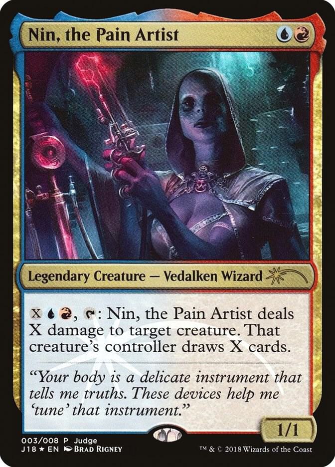 Nin, the Pain Artist 3/8 (Judge Promos)  - Foil | Good Games Modbury