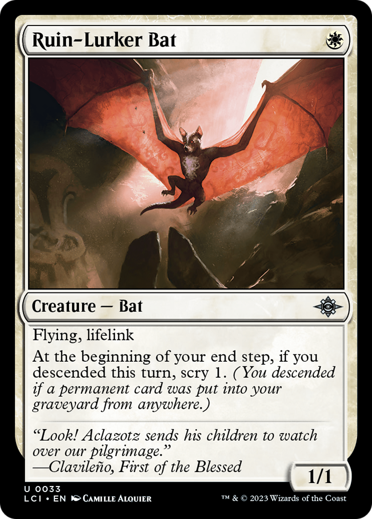 Ruin-Lurker Bat [The Lost Caverns of Ixalan] | Good Games Modbury