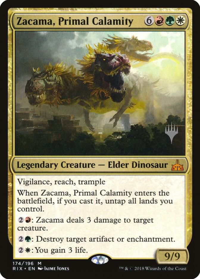 Zacama Primal Calamity 174 (Promo Pack: Core Set 2020)  | Good Games Modbury