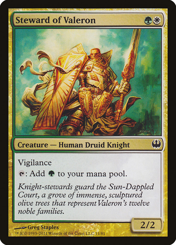 Steward of Valeron 11/81 (Duel Decks: Knights vs. Dragons)  | Good Games Modbury