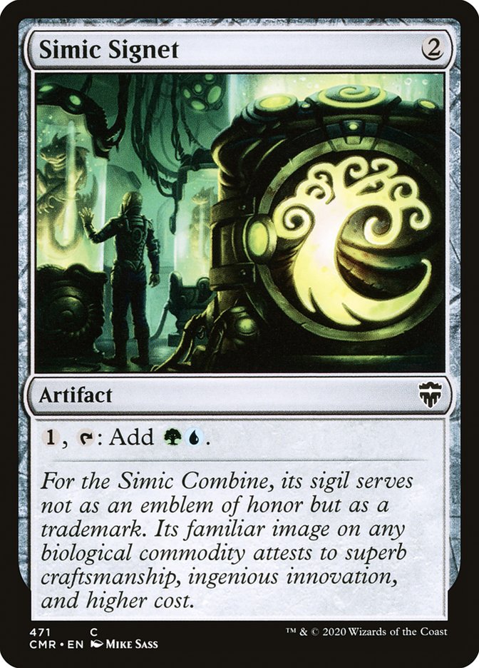 Simic Signet [Commander Legends] | Good Games Modbury