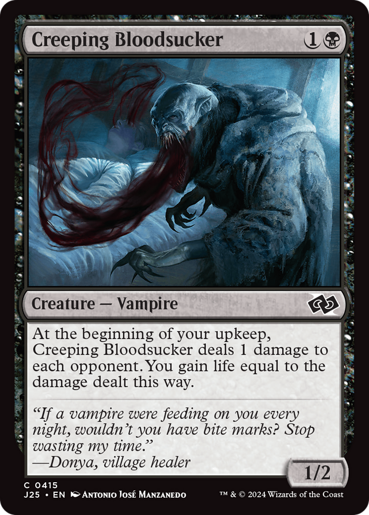 Creeping Bloodsucker [Foundations Jumpstart] | Good Games Modbury