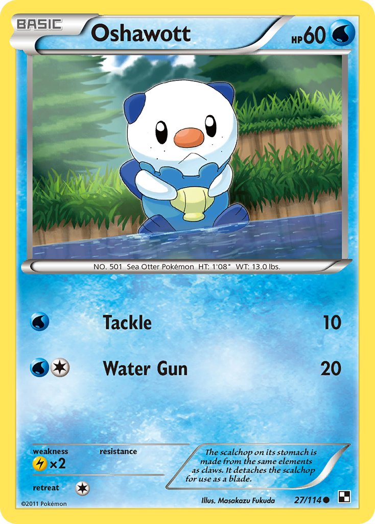 Oshawott (27/114) [Alternate Art Promos] | Good Games Modbury