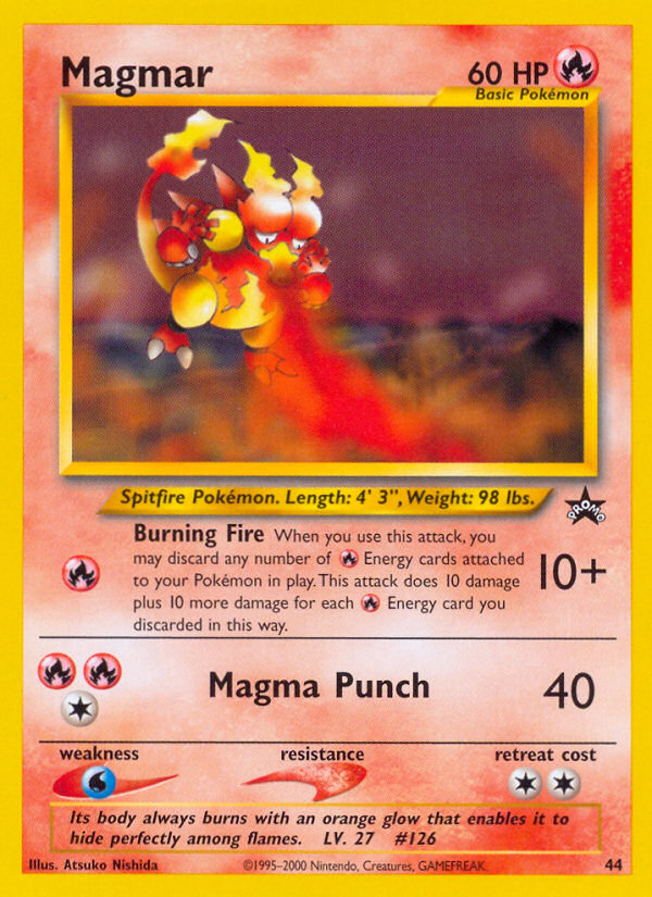 Magmar (44) [Wizards of the Coast: Black Star Promos] | Good Games Modbury