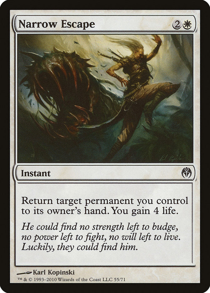 Narrow Escape 55/71 (Duel Decks: Phyrexia vs. the Coalition)  | Good Games Modbury