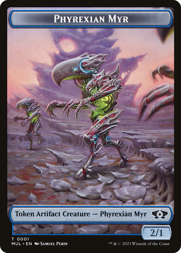 Phyrexian Myr // Phyrexian Hydra (11) Double-Sided Token [March of the Machine Tokens] | Good Games Modbury